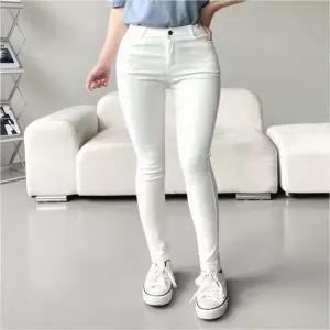 블랙진 여자스키니 화이트진 스판팬츠 데일리