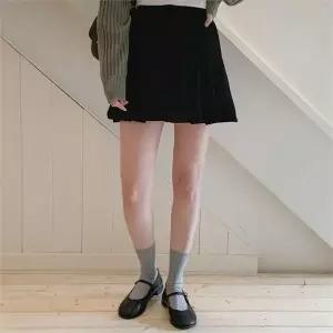 [하프클럽/다잇템_패션]여자 고무줄 테니스 쁘띠 색상 플리츠 바지