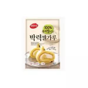 국산 대두 햇쌀마루 박력쌀가루 3kg 버터떡 떡 쌀가루 햅쌀가루
