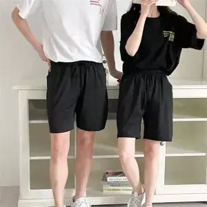 [하프클럽/다잇템_패션]여자 트랙수트 편한 남자 아이스 숏팬츠