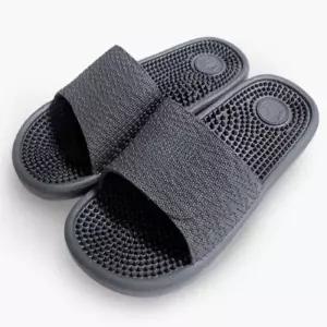 [라일리] Rly 지압 거실화 다크그레이 회사슬리퍼 푹신한슬리퍼