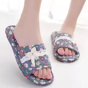 [라일리] Rly 퀼트 면 슬리퍼 실내용슬리퍼 거실슬리퍼