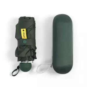 비상용 소형 장마철 필수 5단양산 우산(그린) 소형우산