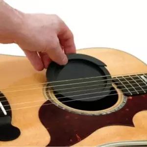 기타울림방지 통기타소음방지 홀커버 뮤트 야간울림움 방지 10cm