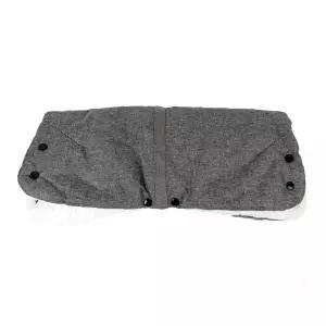 유아차 손잡이 방한장갑 회색 겨울용 보온 방풍 핸들커버 아기띠 액세서리