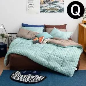 마크 차렵이불 베개커버세트 퀸 Q (민트) 퀸이불베개세트