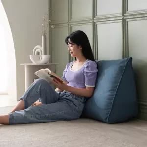 일마레하우스 중형 삼각 등쿠션 침대헤드 등받이 쿠션 8colors