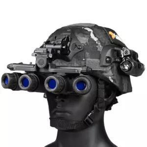 야간투시경 스코프 헬멧 4안 작전 훈련 모형 쌍안경 블랙패키지 휴대용 나일론 패키지 샌드