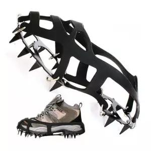 전천후 18핀 짚신형 아이젠 블랙 265-285MM L사이즈 전천후 18핀