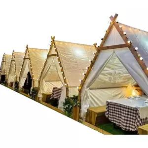 감성 텐트 인디언 대형 플레이하우스 놀이방 실내 야외 키즈 캠핑 어린이 원목집