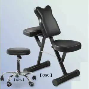 타투 의자 문신 헤나 접이식 시술 작업대 팔걸이 없는