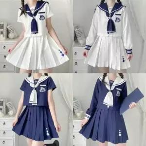 코스프레 교복몰 마린 해양소녀 세라복 프레피룩 교복세트