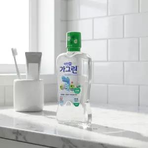 가그린 어린이 사과향 380ml x 3개 무첨가 불소 충치예방 자일리톨 함유
