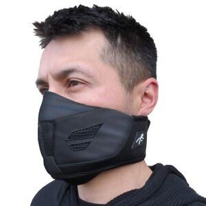 Grace Folly 하프 스키 블랙 오토바이 스노우보드 마스크 통풍구 페이스 포함 네오프렌 겨울