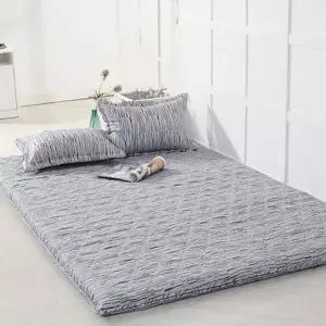 사계절 요 매트 싱글 휴대용 접이식 누빔 요 매트 요솜 폴리요 충전재 패드 바닥 커버 인가 폴리