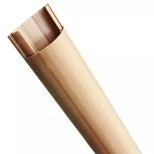 전선 선정리 커버 몰드 중형 반달 쫄대 38mm 1M 2P 덮개 랜 랜덕트 랜선