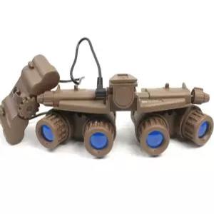 전술헬멧 야간 장착 야외 탄성 장비 야시경 적외선 패키지 투시안경 고화질 모형 고글