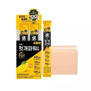 [광동] 헛개파워 스틱 숙취해소 젤리 망고맛 100개입[35785099]