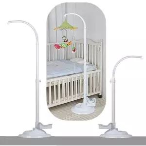 유아용품 높낮이조절 스탠드 아기용품수납 모빌거치대