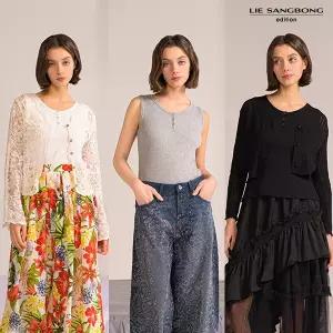 이상봉에디션 아일렛 슬리브리스 탑 3종 976745