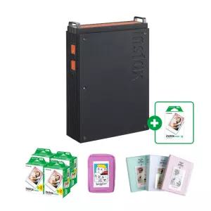 [+미니필름10매] 인스탁스 미니링크 플러스 포토프린터+필름80매+선물SET