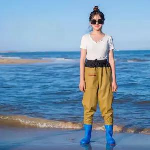 해루질장비 전신 멜빵 성인용 바지 팬츠 갯벌체험 장비