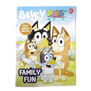 초등학교 블루이 그리기 작은 그림 그리기 재미있는 워터북 가족의