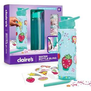 클레어 U2019S 보석 이상 다이아몬드 물병 BPA 유니콘 스티커 990온스 키트 8세용 세트 프리 DIY 공예 블링 24온스 하트 장식 장난감 소녀 페인팅 키트 선물 아트 연령