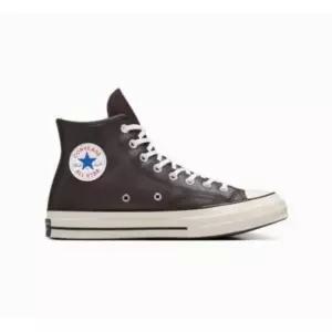 CONVERSE 컨버스 척테일러 70 컬러 레더 커피 넛 하이탑 캔버스화 A10154C 976994
