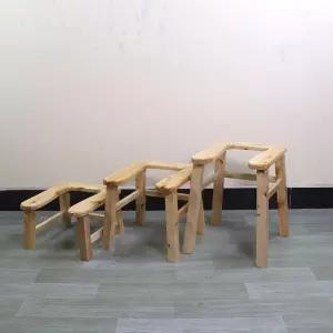 접이식 좌욕 의자 좌훈 그레이 구멍뚫린 이동식