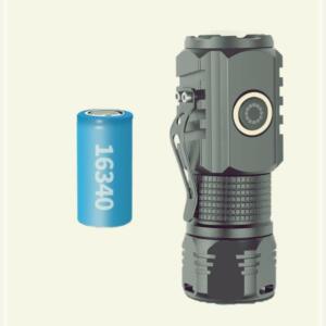 E 소형 텍티컬 16340배터리 랜턴 아웃도어 미니E 미니LED LWE419B3