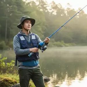 스핀캐스트 낚싯대 세트 민물 루어 낚시 입문용 풀세트 채비 포함