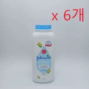 존슨즈 콘스타치 베이비 파우더 200g x 6개