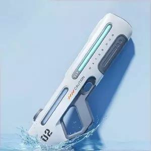 초강력 전동 자동 워터밤 물총 연사킹 워터건 300