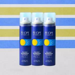 레시피 선몬랩 카밍 워터프루프 선스프레이 70ml x 3개