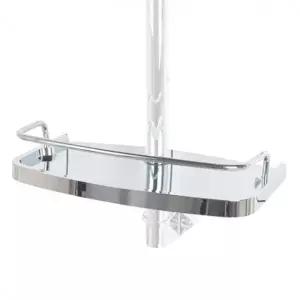 샤워바선반 라운드 욕실 선반 샤워기 거치대 행거