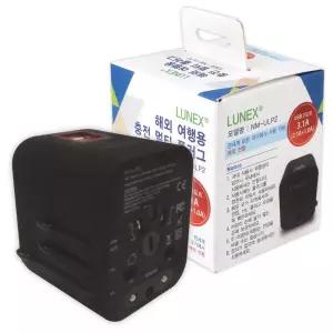 멀티어댑터 여행용멀티탭 충전 멀티 플러그 USB 2포트/콘센트/여행용/충전기/아답터/여행/멀티탭/어뎁터/해