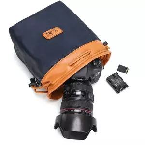 미러리스 카메라 파우치 숄더백 분리형 카메라 백 보호 가방 WFLPD69