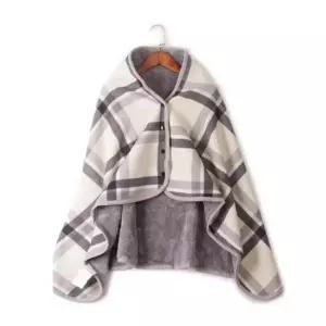 극세사 똑딱이 입는 담요/블랭킷/캠핑/사무실/교실/학생/망토/두꺼운/단추/1인용/집순이/휴대용/수면/싱글