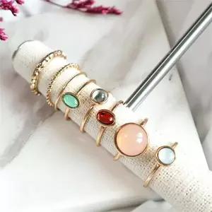 [다잇템]여자 원석 아름다운 실반지 멀티 다양한 반지_P335153635