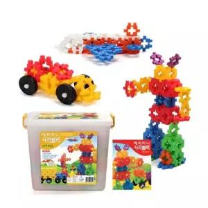 블럭 블록쌓기 블록 사각블럭 미니 블럭완구 블록완구 해피