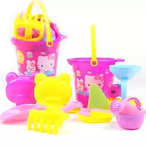 헬로키티 바구니 모래놀이 세트 / 흙장난 소꿉놀이