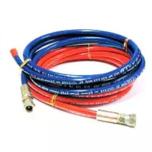 [RIZPICK]초고압 페인트 호스(철심) 철심타입내경 15.4/외경 3/8 길이 20m청색