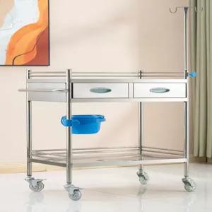 수액걸이 카트 의료용 트롤리 병원용 간호사