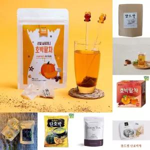 굿케어 리얼슬림허니 호박팥차 1개입(20티백)/마차/늙은호박즙/단호박차/국산차/팥차/차티백/단호박/차세트