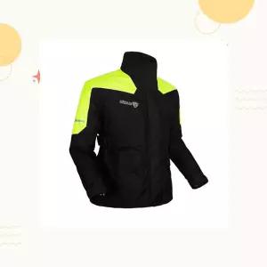 야외작업 방수소재 남성우비 오토바이우비 등판 고휘도 형광배색