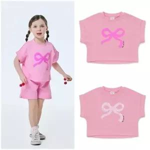 [대구백화점][기타]스팽글 크롭 반팔티 PK(86319-331-71)