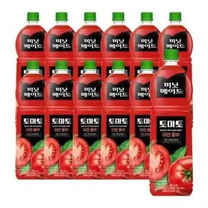 미닛메이드 토마토 1.5L 12페트