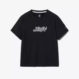 [휠라][ 공식] 쿨링 기능성 크롭 반팔티 (FS2RSH2253F_BLK) 710738