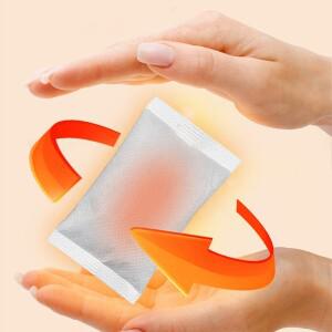 즉석 발열 팩 최대 6-8시간 지속 일회용 손난로 자가발열 패치 하이킹 스키 캠핑 및 추운 활동용